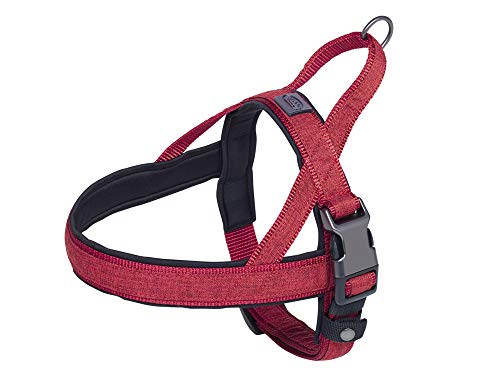 Nobby Norweger Geschirr Linen Deluxe, rot L: 60-76 cm + 46 cm, B: 25/35 mm, 1 Stück Nobby Norweger Geschirr Linen Deluxe, rot L: 60-76 cm + 46 cm, B: 25/35 mm, 1 Stück von Nobby