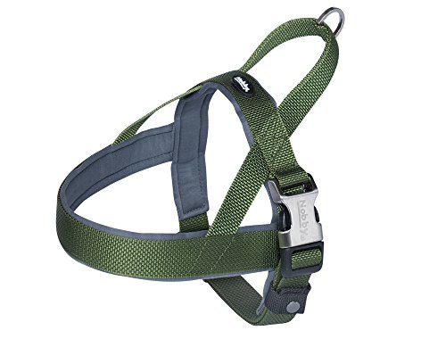 Nobby Norwegergeschirr Classic Preno Royal, olivgrün L: 68-85 cm + 54 cm, B: 40/45 mm, 1 Stück Nobby Norwegergeschirr Classic Preno Royal, olivgrün L: 68-85 cm + 54 cm, B: 40/45 mm, 1 Stück von Nobby
