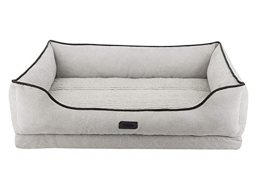 Nobby Orthopädisches Komfortbett eckig LAGO hellgrau 71 x 56 x 16+5 cm Nobby Orthopädisches Komfortbett eckig LAGO hellgrau 71 x 56 x 16+5 cm von Nobby