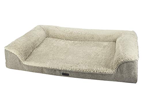 Nobby Orthopädisches Komfortsofa eckig CALBU beige 100 x 65 x 19 cm von Nobby