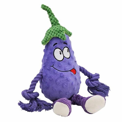 Nobby Plüsch Aubergine mit Seil 37 cm Nobby Plüsch Aubergine mit Seil 37 cm von Nobby