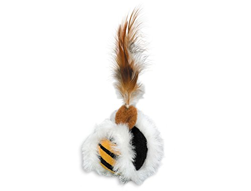 Nobby Plüsch Ball mit Federn, mit Catnip, 5 cm, 1 Stück Nobby Plüsch Ball mit Federn, mit Catnip, 5 cm, 1 Stück von Nobby