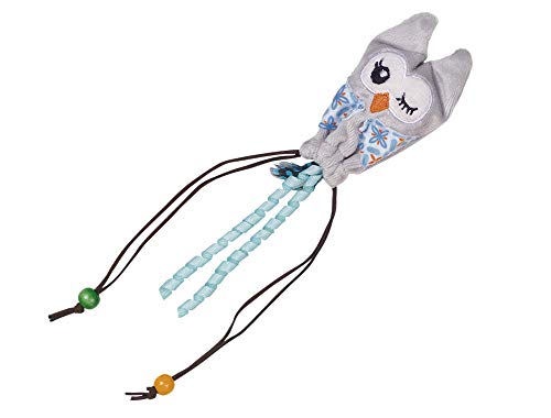 Nobby Plüsch Eule mit Holzkugel, blau 25 cm, 1 Stück Nobby Plüsch Eule mit Holzkugel, blau 25 cm, 1 Stück von Nobby
