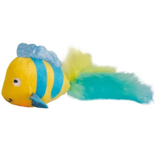 Nobby Plüsch Fisch mit Licht, mit Catnip 8 (18) cm von Nobby