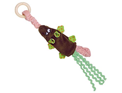 Nobby Plüsch Maus elastisch mit Holzring, grün 29,5 cm, 1 Stück Nobby Plüsch Maus elastisch mit Holzring, grün 29,5 cm, 1 Stück von Nobby