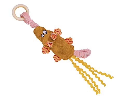 Nobby Plüsch Maus elastisch mit Holzring, orange 29,5 cm, 1 Stück Nobby Plüsch Maus elastisch mit Holzring, orange 29,5 cm, 1 Stück von Nobby