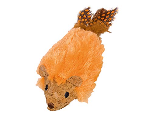 Nobby Plüsch Maus mit Catnip, orange 15 cm, 1 Stück von Nobby