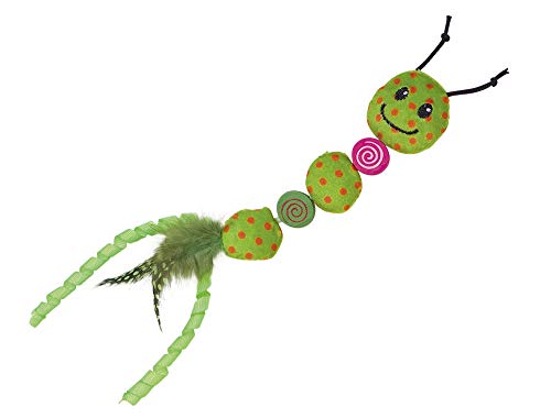 Nobby Plüsch Wurm mit Catnip, grün 24 cm, 1 Stück von Nobby