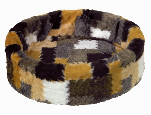 Nobby Plüschbett, patchwork 50 cm, 1 Stück von Nobby