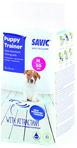 Nobby Puppy Trainer Starter Kit Pads, 50 Stück, mittel, für Tiere von Savic