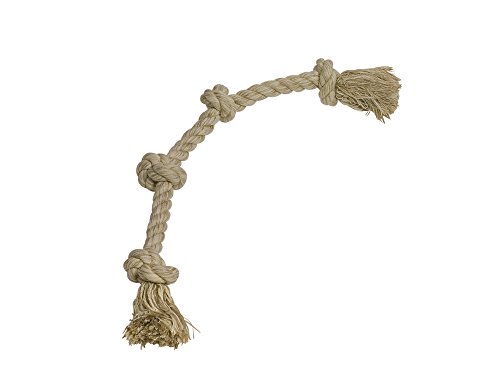 Nobby Rope Toy Spielseil Sisal-Cotton-Mix 60 cm, 260 g, 4 Knoten Nobby Rope Toy Spielseil Sisal-Cotton-Mix 60 cm, 260 g, 4 Knoten von Nobby