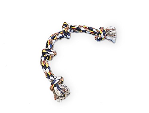 Nobby Rope Toy, Spielseile, bunt 4 Knoten, 250 g, 1 Stück Nobby Rope Toy, Spielseile, bunt 4 Knoten, 250 g, 1 Stück von Nobby