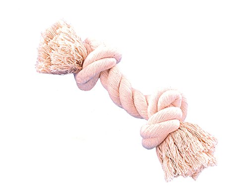 Nobby Rope Toy, Spielseile, weiß 390 g, 2 Knoten, 16cm zw. Knoten, 1 Stück Nobby Rope Toy, Spielseile, weiß 390 g, 2 Knoten, 16cm zw. Knoten, 1 Stück von Nobby