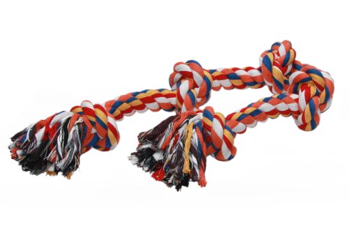 Nobby Rope Toy, schwer, bunt 1000 g, 5 Knoten, 1 Stück Nobby Rope Toy, schwer, bunt 1000 g, 5 Knoten, 1 Stück von Nobby