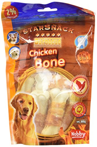 Nobby STARSNACK Barbecue Chicken Bone 7,5 cm, 188 g, 7 St von Nobby