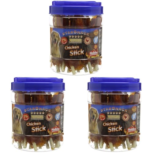 Nobby STARSNACK Barbecue Chicken Stick, 1 Dose (450 g) (Packung mit 3) von Nobby