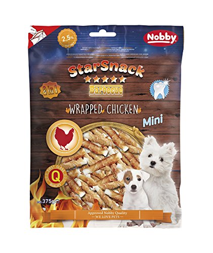 Nobby STARSNACK Barbecue MINI Wrapped Chicken 375 g von Nobby