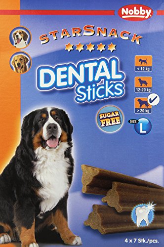 Nobby STARSNACK "Dental Sticks" groß; 28 St,; 840 g von Nobby