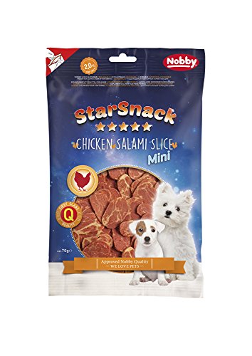 Nobby STARSNACK MINI Chicken Salami Slice 70 g von Nobby