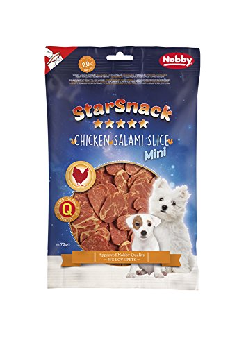 Nobby STARSNACK MINI Chicken Salami Slice 70 g von Nobby