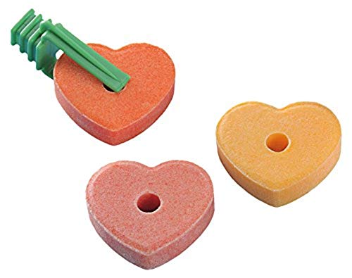 Nobby Salzleckstein "Herz" mit Halterung 3er Pack; je 30 g Nobby Salzleckstein "Herz" mit Halterung 3er Pack; je 30 g von Nobby