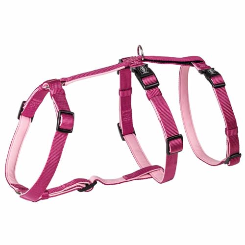 Nobby Sicherheitsgeschirr Turva Himbeere Hals: 34-48 cm, Brust: 40-65 cm, 15 mm von Nobby