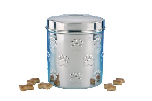 Nobby Snack-Behälter Edelstahl, 0,85 l und 1,65 l, 1 Set (1 x 2 Stück) von Nobby