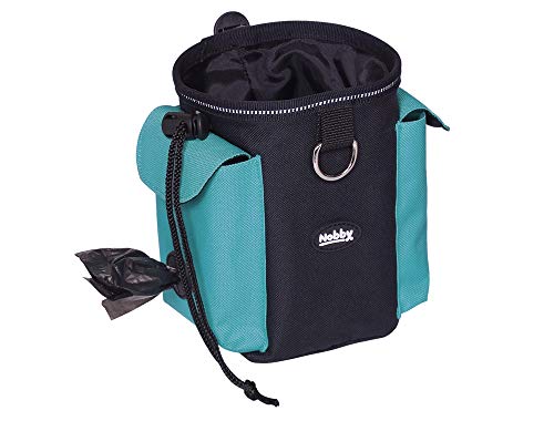 Nobby Snackbeutel 2 in 1 blau Ø 11 x 16 cm von Nobby