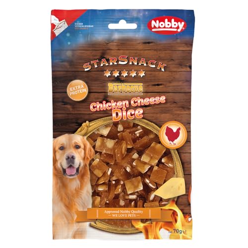 Nobby StarSnack Barbecue Chicken/Cheese Dice ca. 70 g Nobby StarSnack Barbecue Chicken/Cheese Dice ca. 70 g von Nobby