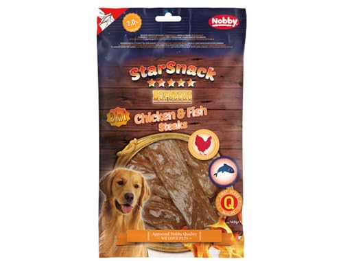 Nobby StarSnack Barbecue Chicken & Fish Steak ca. 140 g, 11,0 x 3,0 cm Nobby StarSnack Barbecue Chicken & Fish Steak ca. 140 g, 11,0 x 3,0 cm von Nobby