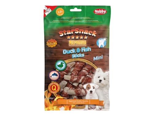 Nobby StarSnack Barbecue Mini Duck & Fish Stick ca. 130 g, Ø 12 mm, 6,0 cm Nobby StarSnack Barbecue Mini Duck & Fish Stick ca. 130 g, Ø 12 mm, 6,0 cm von Nobby