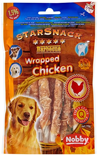 Nobby StarSnack Barbecue "WRAPPED CHICKEN" 70 g, 1er Pack (1 x 70 g) von Nobby