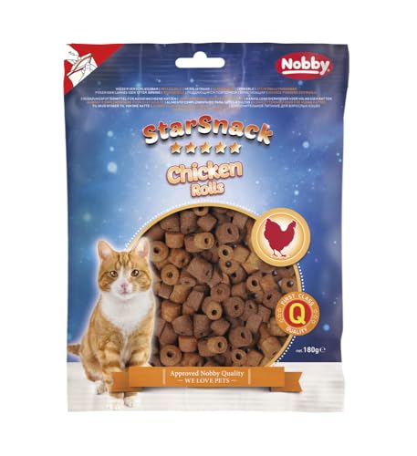 Nobby StarSnack Chicken Rolls Tüte, 180 g Nobby StarSnack Chicken Rolls Tüte, 180 g von Nobby