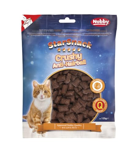 Nobby StarSnack Crushy Anti-Hairball Tüte, 125 g von Nobby