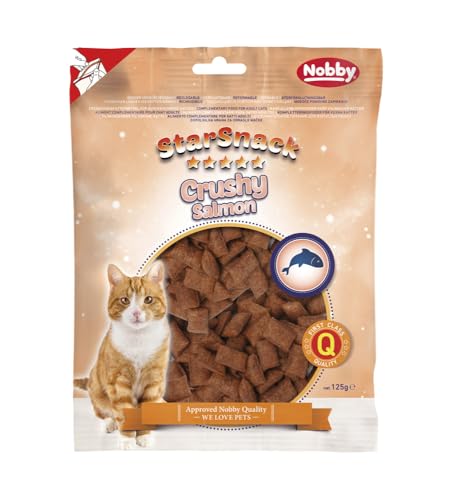 Nobby StarSnack Crushy Salmon Tüte, 125 g von Nobby