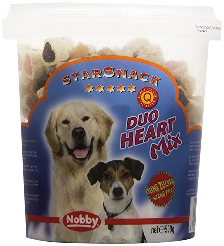 Nobby StarSnack Duo Heart Mix, 1 Dose (1 x 500 g) von Nobby