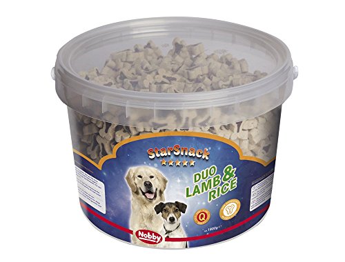 Nobby StarSnack "Duo Lamb & Rice" Eimer, 1.8 g (1er Pack) Nobby StarSnack "Duo Lamb & Rice" Eimer, 1.8 g (1er Pack) von Nobby