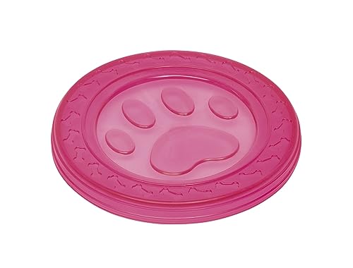 Nobby TPR Fly-Disc Paw, pink 22 cm, 1 Stück von Nobby