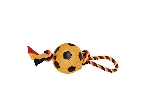 Nobby TPR Fußball mit Wurfschlaufe 8,5 cm Nobby TPR Fußball mit Wurfschlaufe 8,5 cm von Nobby