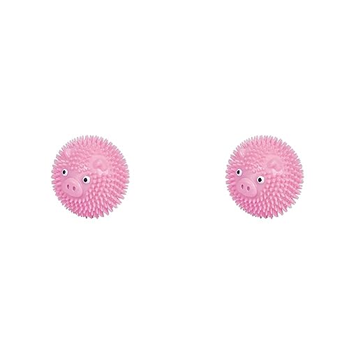 Nobby TPR Noppen Ball Pig pink 6,5 cm (Packung mit 2) von Nobby