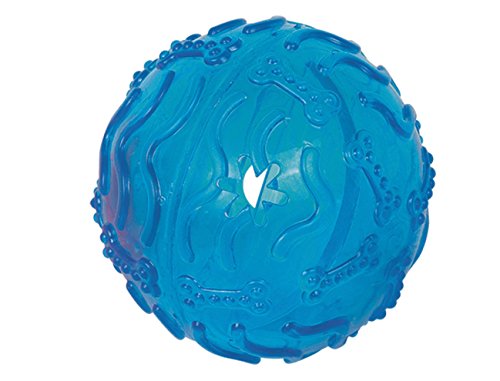 Nobby TPR Snackball, blau 10 cm, 1 Stück von Nobby