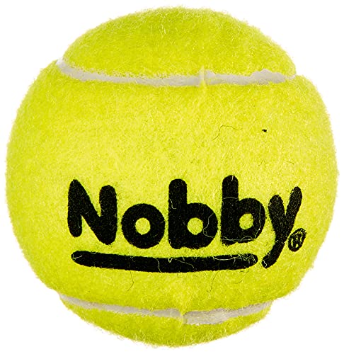Nobby Tennisball Squeaker, M, 6,5 cm, 1 Packung (1x3 Stück) von Nobby