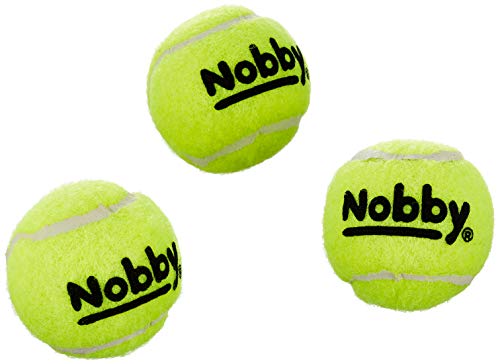 Nobby Tennisball mit Squeaker XS 4.5 cm; 3er Netz von Nobby