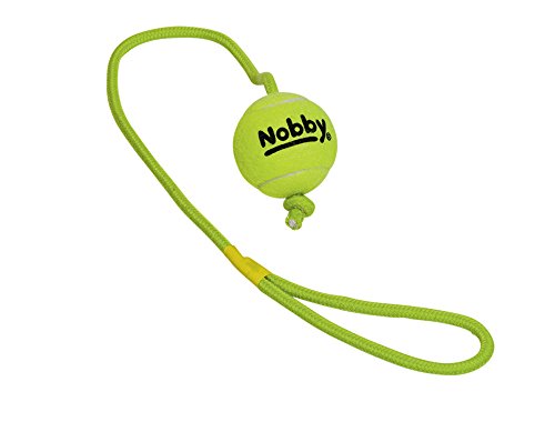 Nobby Tennisball mit Wurfschlaufe, M 6,5 cm, Seil 70 cm, 1 Stück Nobby Tennisball mit Wurfschlaufe, M 6,5 cm, Seil 70 cm, 1 Stück von Nobby