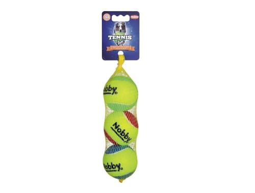 Nobby Tennisball, M: 6,5 cm, 1 Netz (1 x 3 Stück) Nobby Tennisball, M: 6,5 cm, 1 Netz (1 x 3 Stück) von Nobby