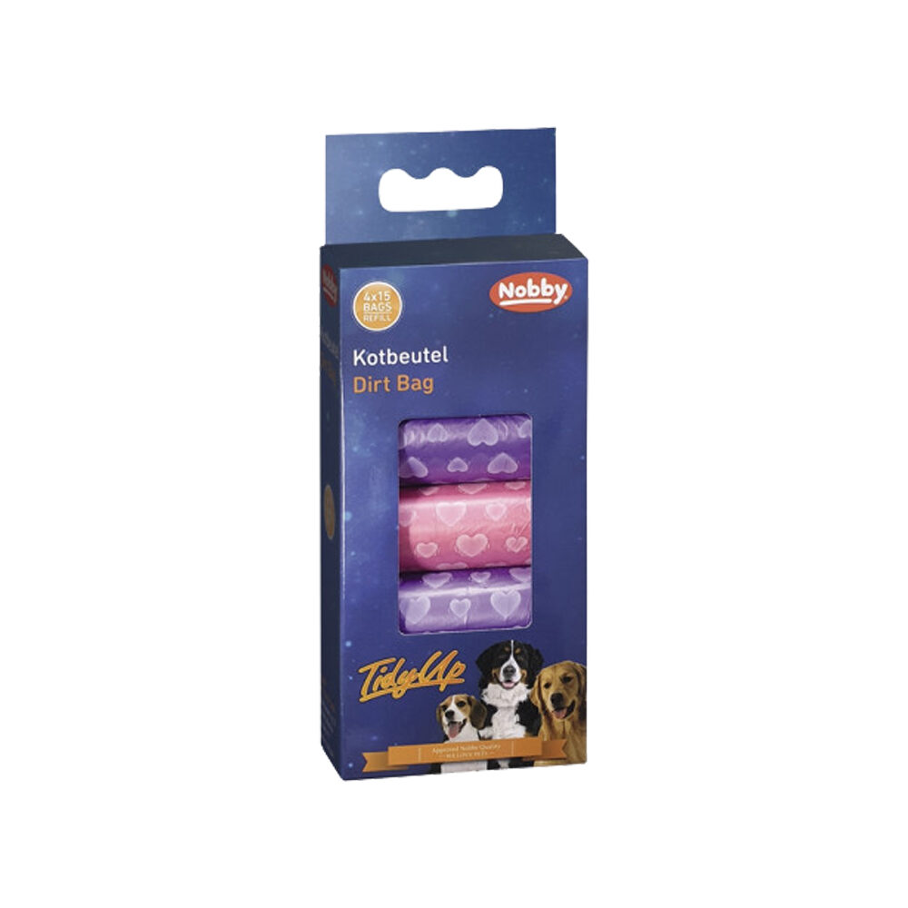 Nobby TidyUp Hundekotbeutel Lila/Rosa von Nobby