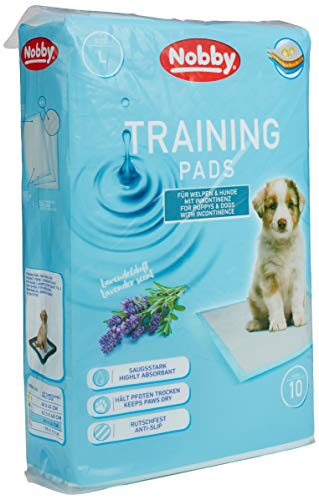 Nobby Training Pads Lavendel; 10 St; L ; 60 x 60 cm von Nobby