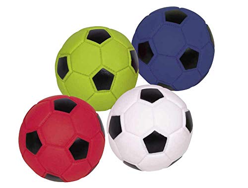 Nobby Vinyl Ball Classic mit Squeaker farbig Sortiert Ø 9 cm von Nobby