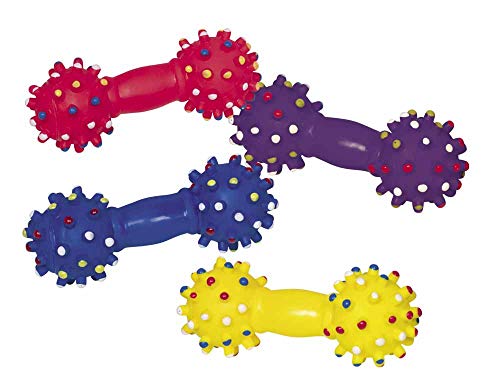 Nobby Vinyl Hantel Classic mit Squeaker farbig Sortiert 16 cm Nobby Vinyl Hantel Classic mit Squeaker farbig Sortiert 16 cm von Nobby