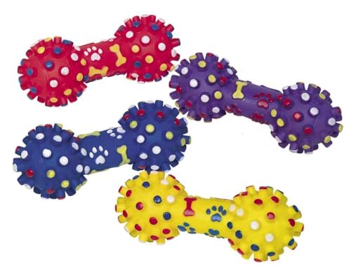 Nobby Vinyl Hantel Classic mit Squeaker farbig Sortiert 17 cm Nobby Vinyl Hantel Classic mit Squeaker farbig Sortiert 17 cm von Nobby